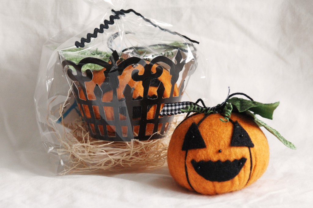 Felt Pumpkin, Jack-o-Lantern