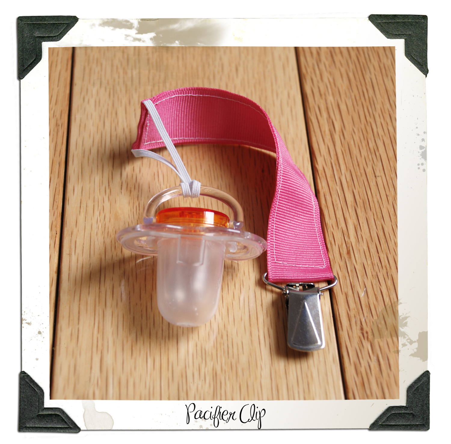 How To | Pacifier Clip