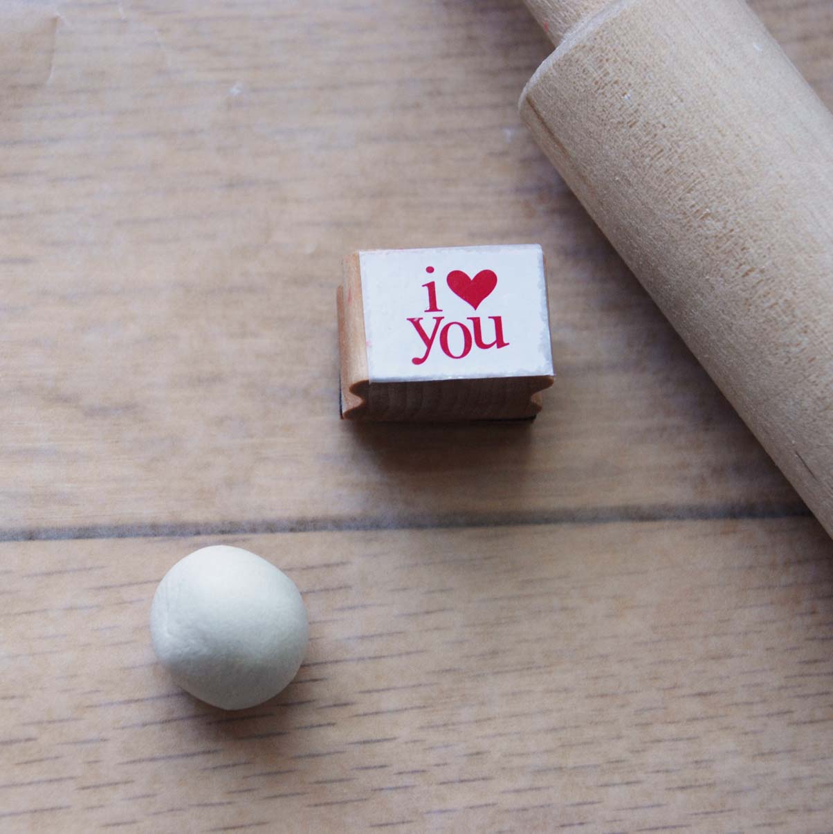 How To | I Love You Clay Necklace Charm