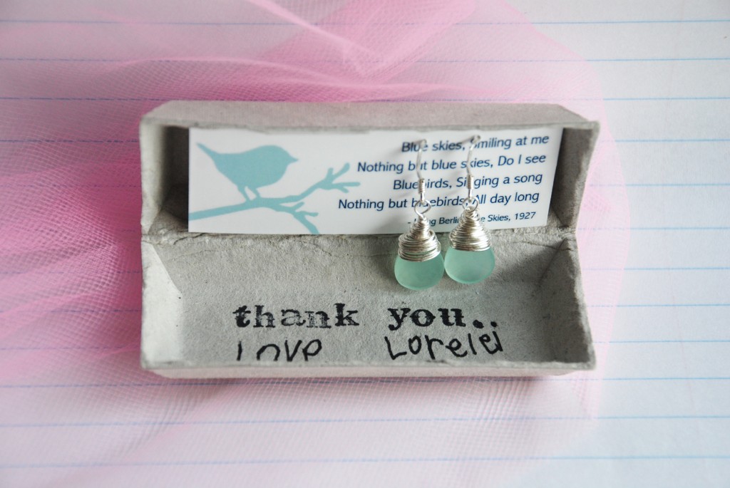 Briolette Sterling Silver Aquamarine Earrings Handmade