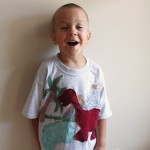 Finished Brontosaurus Shirt