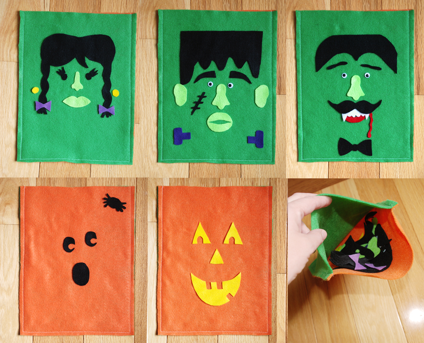 How To | Monster Mash-up Felt Face Activity