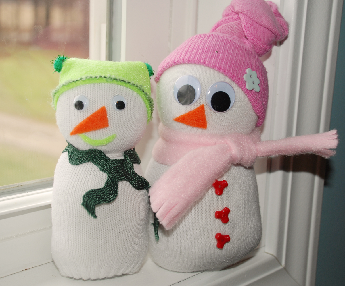 Advent Activity | Sock Snowman