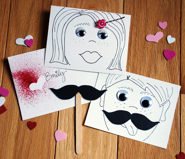 Printable | My Silly and Beautiful Valentine Cards
