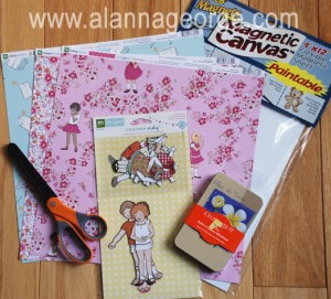 Paper Doll DIY Supplies