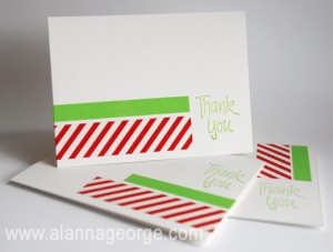 Washi Card Design, Teacher Gift, Budget Gift, Handmade