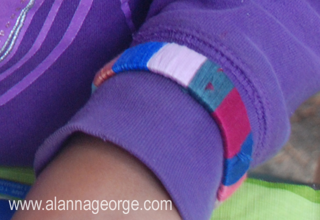 How To | Floss Wrapped Bracelet