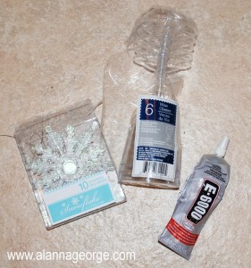 Dollar store ornament, Easy Dollar Store Ornament, Cheap DIY Christmas Ornament