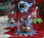 Bell Jar Ornament, DIY Ornament, Dollar Ornament, Bird Ornament, Handmade Ornament, Handmade Holiday Gift