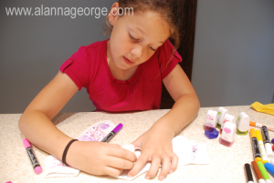 Rolli Stamp, Child Craft, Childrens Craft, Summer Craft