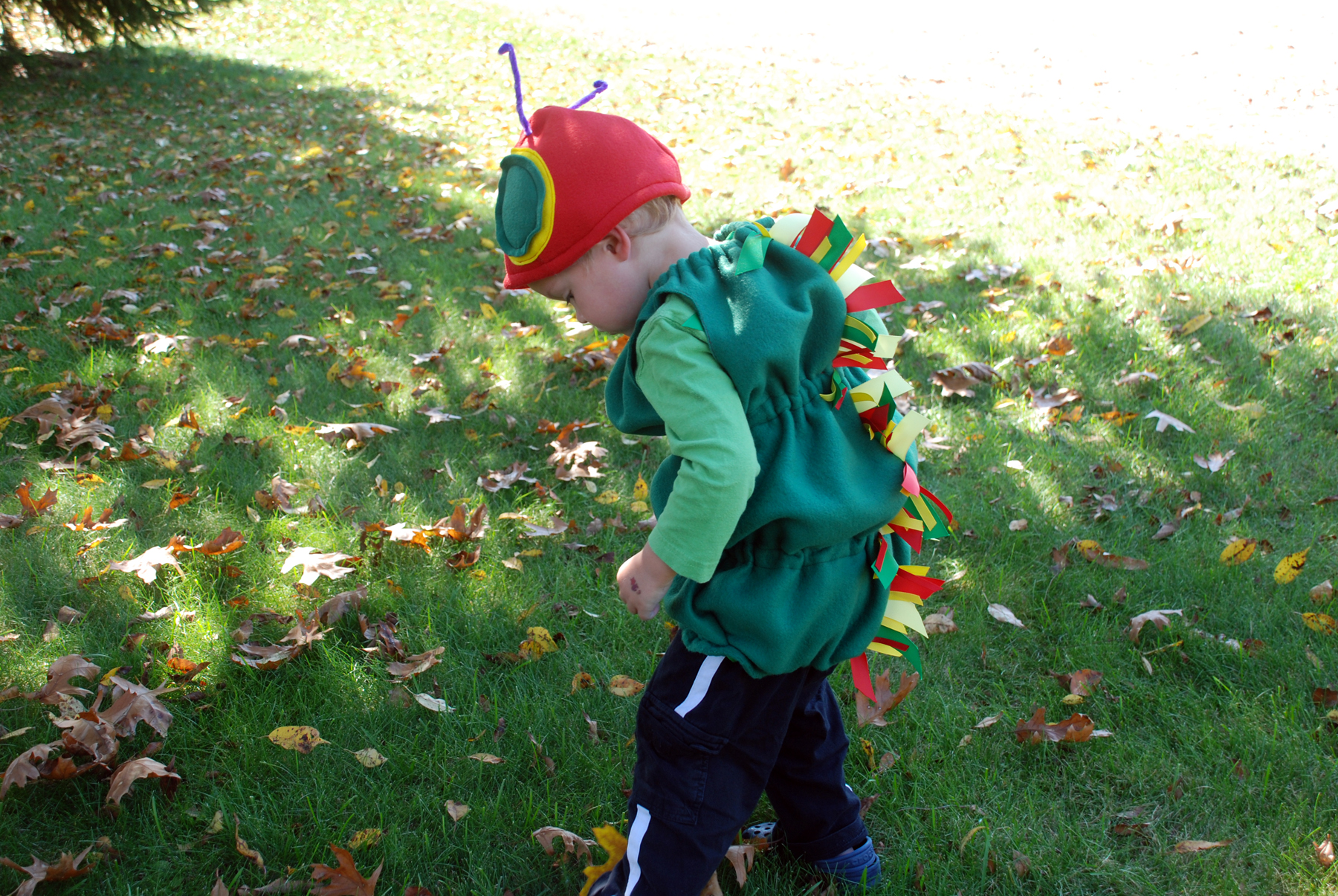 How To | Very Hungry Caterpillar Costume